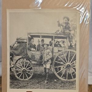Buffalo Bill Vintage Western Stagecoach Photo Print